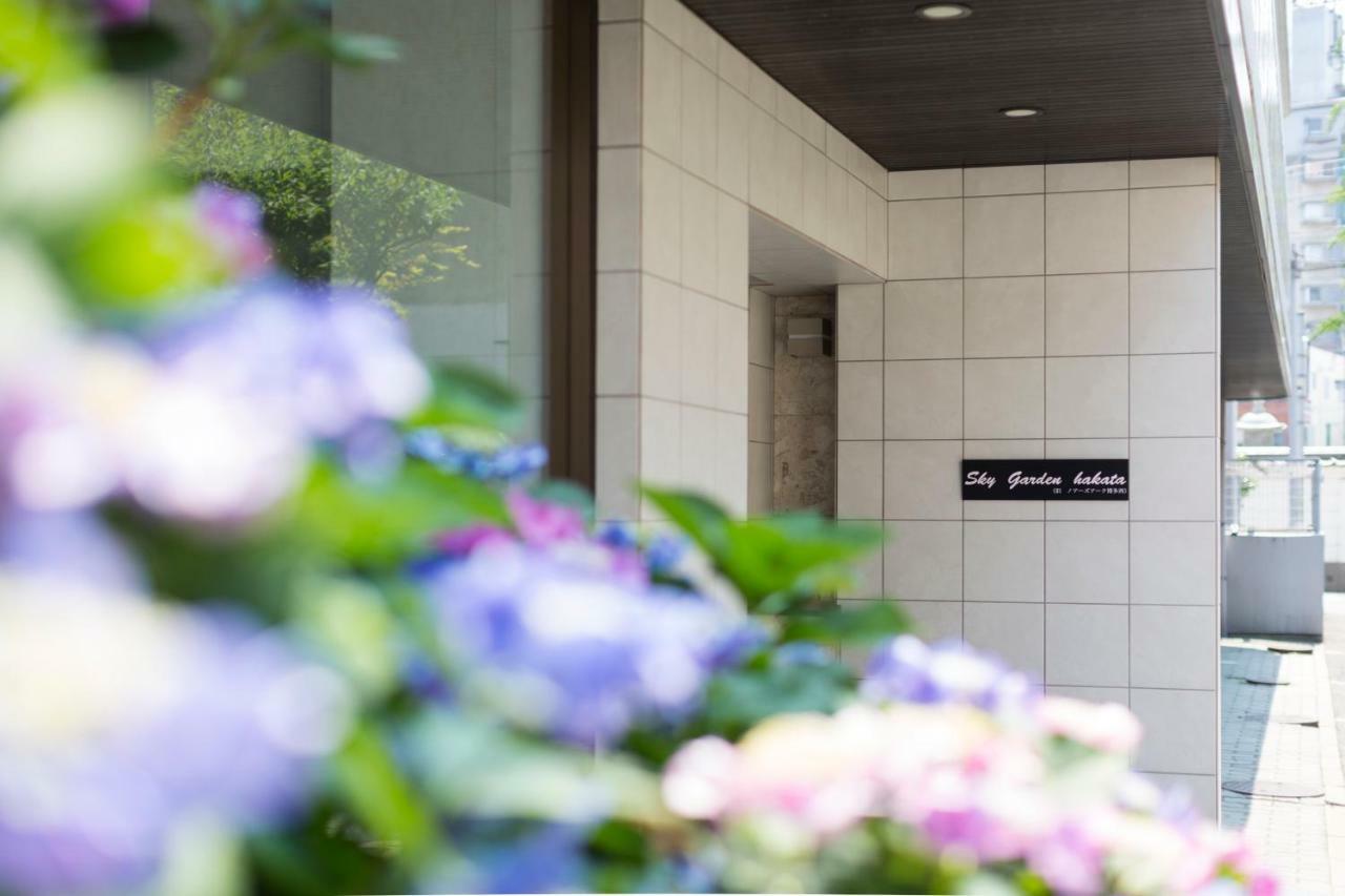 Aparthotel Sky Garden Hakata Fukuoka  Exterior foto