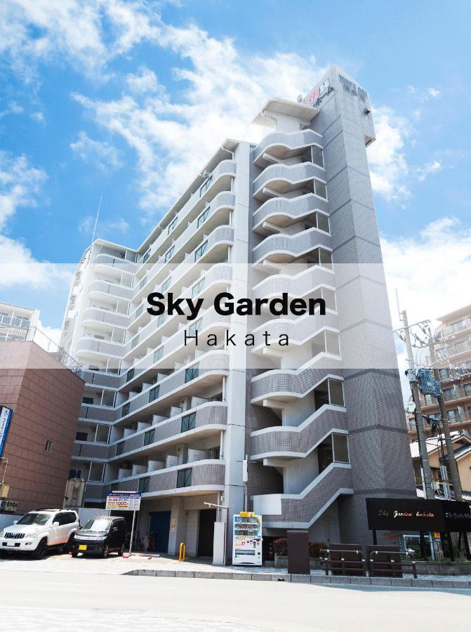 Aparthotel Sky Garden Hakata Fukuoka  Exterior foto